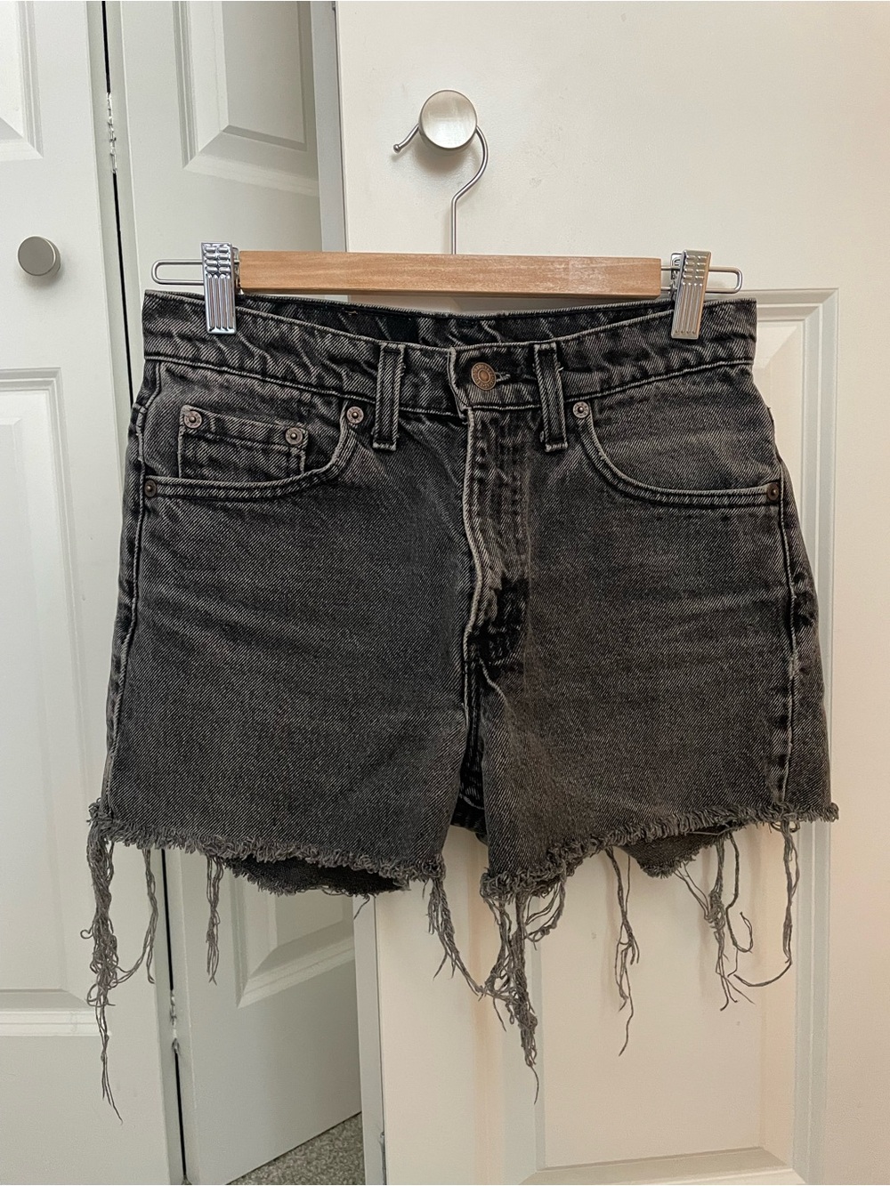 Levi's Mid Rise Jean Shorts